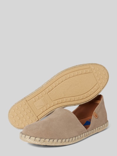 Verbenas Espadrilles in unifarbenem Design Modell 'CARMEN SERRAJE' Beige 4