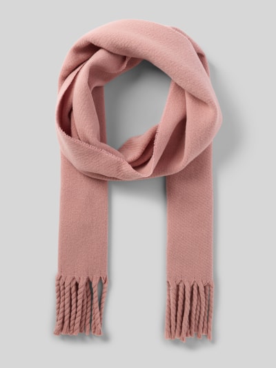 Marc O'Polo Denim Schal aus reiner Schurwolle Rosa 1