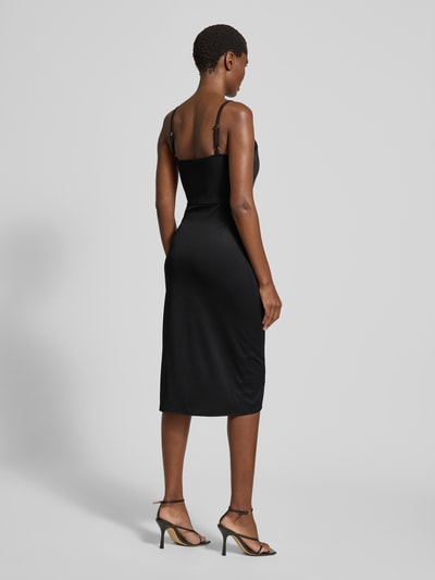 GUIDO MARIA KRETSCHMER WOMAN Cocktailjurk met plooien, model 'Christin' Zwart - 5