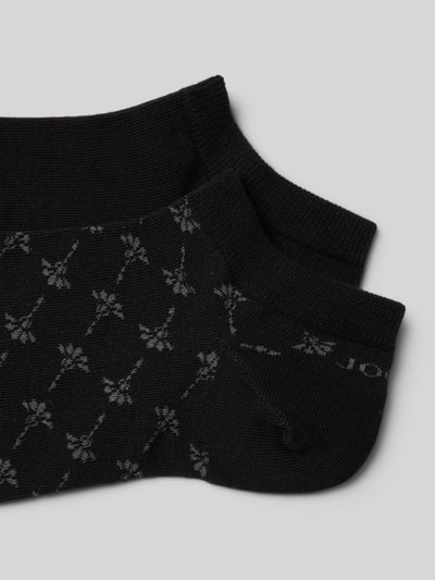 JOOP! Collection Sneakersokken met elastische band Zwart - 2