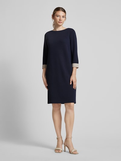 Betty Barclay Knielanges Kleid mit Rundhalsausschnitt Marine 1