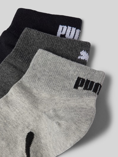 Puma Socken im 3er-Pack mit Logo-Details Modell 'LIFESTYLE QUARTER' Black 2