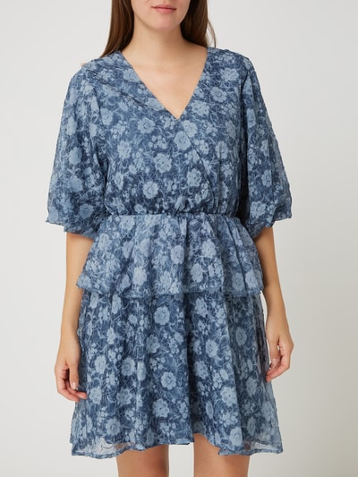 NA-KD Kleid mit floralem Muster  Hellblau 4