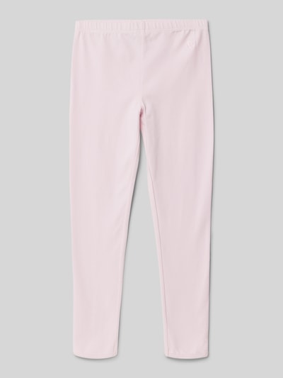 Steiff Regular fit sweatpants met motiefstitching Roze - 1