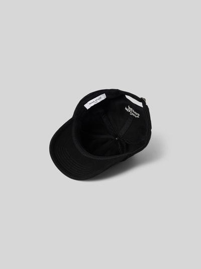 MAISON KITSUNE Basecap aus reiner Baumwolle Black 3