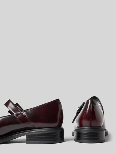 Productfoto, Loafer uit echt rundleer model 'ELLIS' van Vagabond in donkerrood met zwarte zool, Heren Loafer van Vagabond