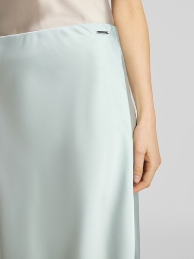 Calvin Klein Womenswear Leicht Ausgestellter Maxi-Rock mit elastischem Bund Mint 3