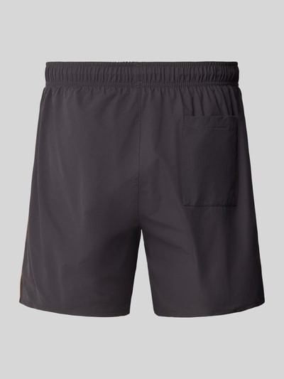 BOSS Zwembroek met mesh-inzet Antraciet - 3