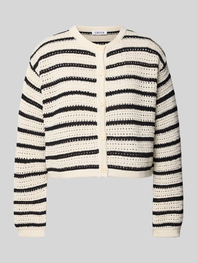 EDITED Cardigan mit Knopfleiste Modell 'Ida' Offwhite 2
