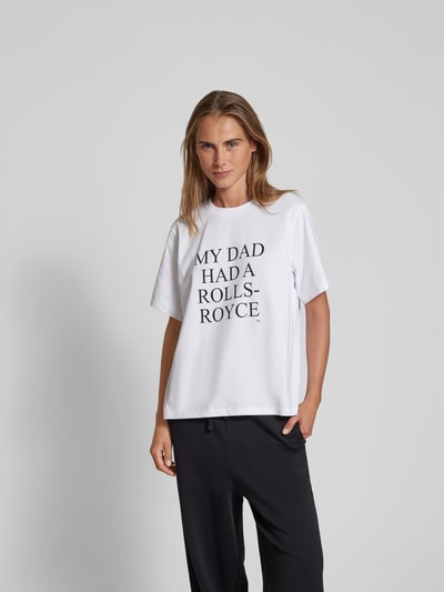 Victoria Beckham T-Shirt aus reiner Baumwolle Weiss 4