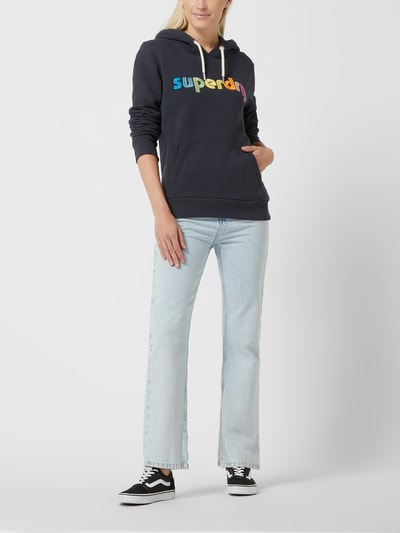 Superdry Hoodie mit Logo-Stickerei  Marine 1