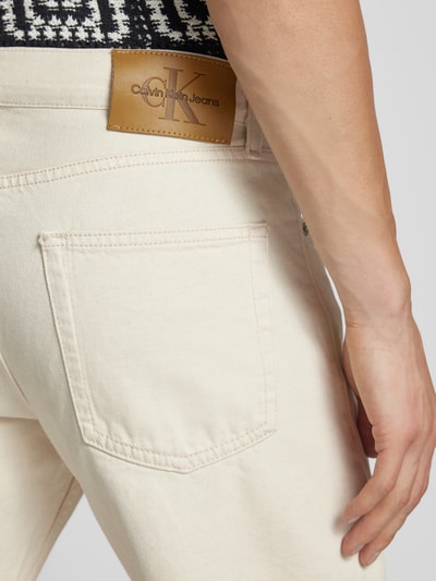 Calvin Klein Jeans Jeans mit 5-Pocket-Design Offwhite 3