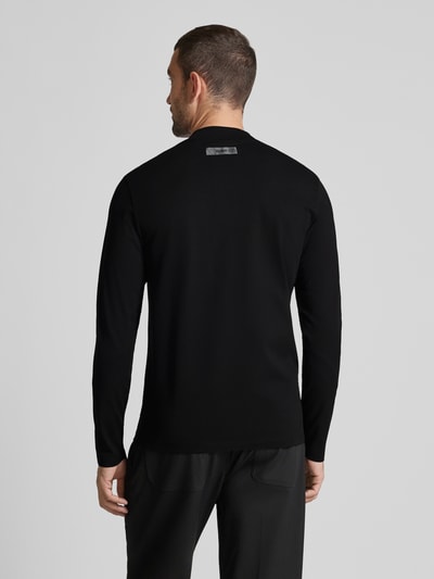 HUGO Sweatshirt mit Rundhalsausschnitt Modell 'Dimersolo' Black 5