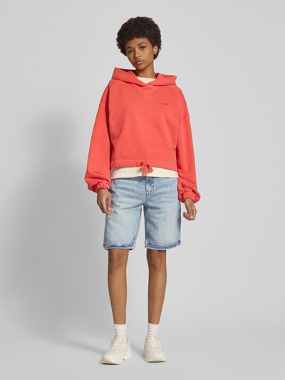 Tommy Jeans Relaxed Fit Bermudas aus Baumwoll-Lyocell-Mix Modell 'MIA' Hellblau 1