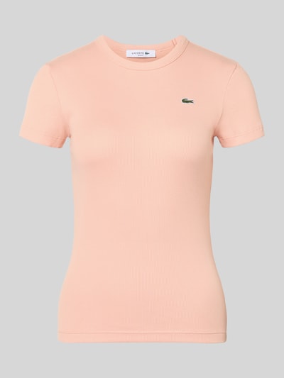 Lacoste Sport Slim Fit T-shirt van puur katoen Abrikoos - 2
