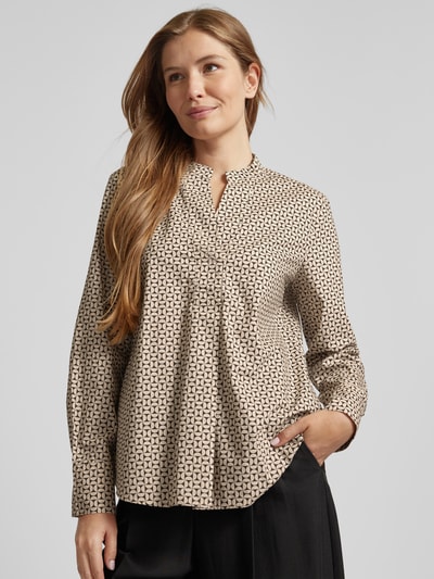 Marc O'Polo Blouse met tuniekkraag Beige - 3