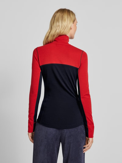 Dale of Norway Gebreide pullover met binnenstebuitennaden, model 'MORITZ' Rood - 5