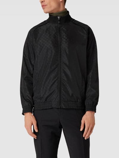 JOOP! Collection Jacke mit Label-Applikation Black 4