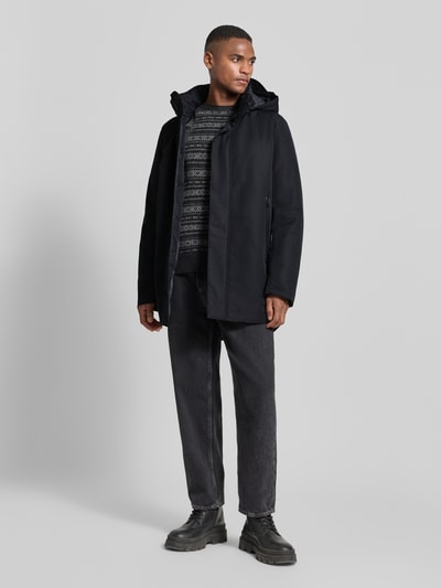 ECOALF Jacke mit Kapuze Black 1