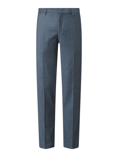 SELECTED HOMME Slim Fit Anzughose mit Stretch-Anteil Modell 'Bill' Rauchblau 1