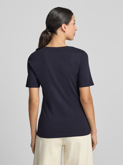 s.Oliver RED LABEL Regular Fit T-Shirt aus reiner Baumwolle Marine 5