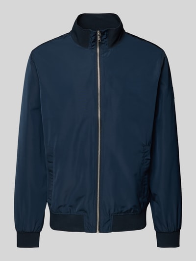 Matinique Blouson met strookzakken, model 'hardron' Marineblauw - 2