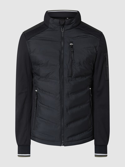 Tom Tailor Jacke mit Kontrasteinsätzen Black 2