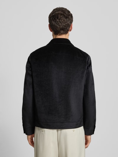 DRYKORN Hemdjacke mit Reißverschluss Modell 'RIKKA' Black 5
