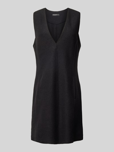 Marc Cain Minikleid mit V-Ausschnitt Black 1