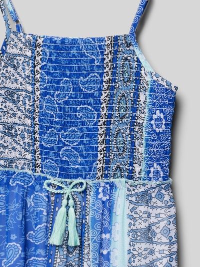Happy Girls Kleid mit Allover-Muster Blau 2