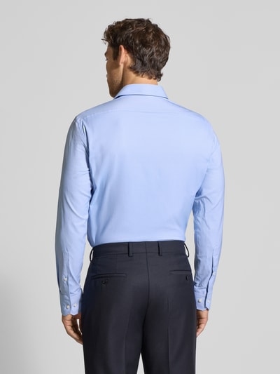 BOSS Koszula biznesowa o kroju regular fit z kołnierzykiem typu kent model ‘JOE’ Błękitny 5