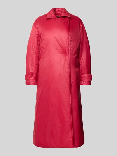 MAX&Co. Steppmantel mit verdeckter Knopfleiste Pink 1
