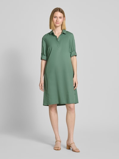 ROBE LÉGÈRE Knielanges Kleid mit 1/2-Arm Lind 1