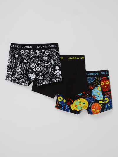 Jack & Jones Trunks mit Stretch-Anteil Modell 'Sugar Skull' Black 3