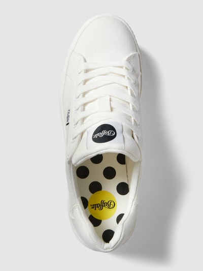 Buffalo Plateau-Sneaker mit Label-Details Weiß 4