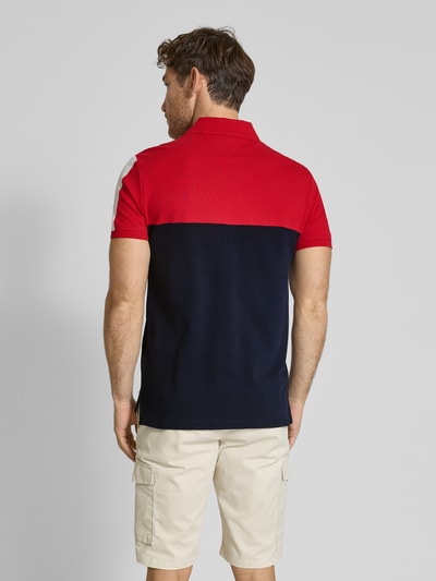 Tommy Hilfiger Regular Fit Poloshirt aus Baumwoll-Mix Marine 5
