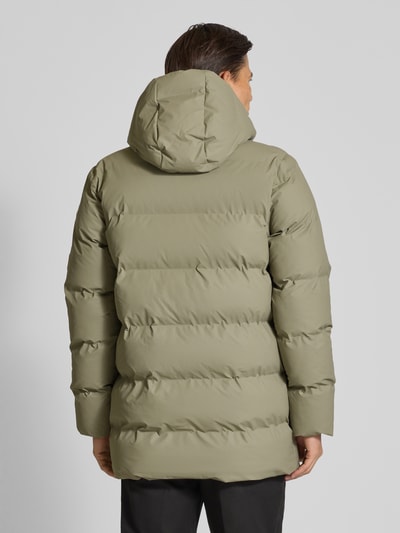 RAINS Steppjacke mit Zweiwege-Reißverschluss Schilf 5