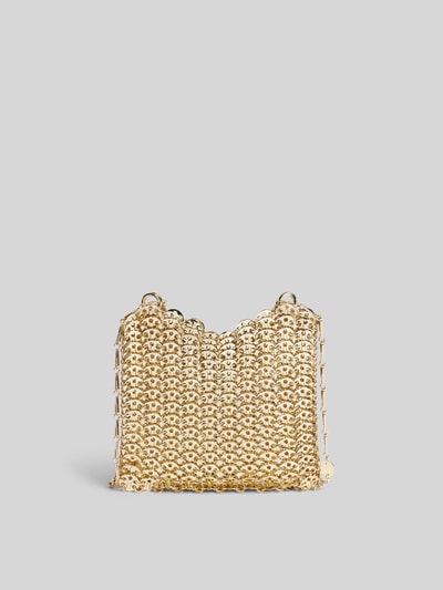 Rabanne Schultertasche in metallic Gold 4