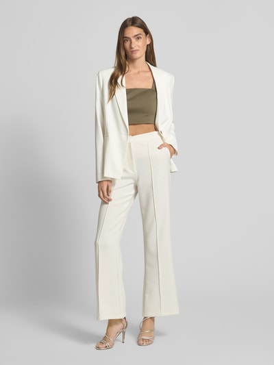 Jake*s Cocktail Crop Top mit Karree-Ausschnitt Oliv 1