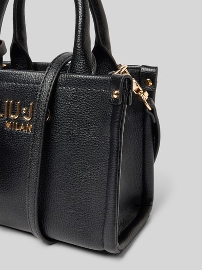 Liu Jo White Tote Bag in Leder-Optik Black 3