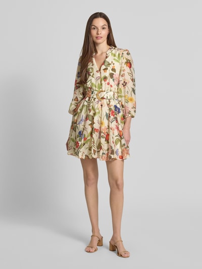 Forever New Cocktailjurk met tailleriem, model 'Wesley' Wit - 1