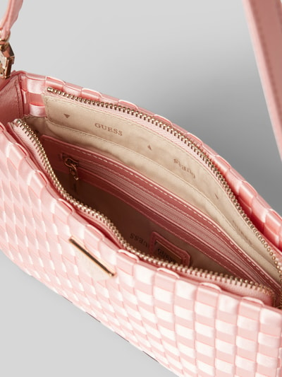 Guess Schultertasche mit Label-Detail Rosa 5