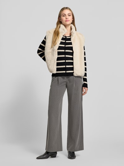 FREE/QUENT Strickjacke aus Viskose-Mix Modell 'ARNA' Black 1