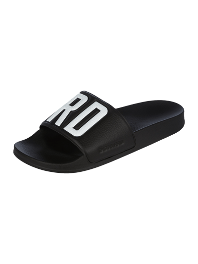 G-Star Raw Slides mit strukturiertem Logo Black 1