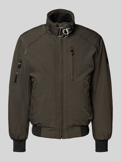 Wellensteyn Comfort Fit Funktionsjacke mit Stehkragen Modell 'BOGART B-52' Oliv 2