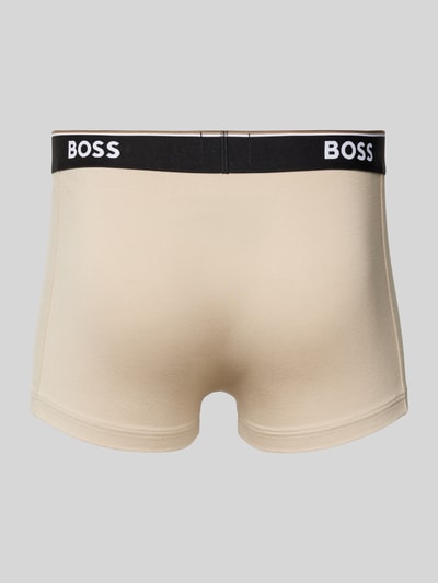 BOSS Trunks mit elastischem Label-Bund Modell 'Power' im 3er-Pack Oliv 3