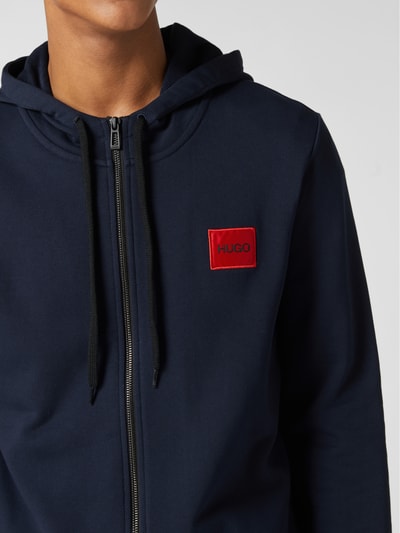 HUGO Sweatjacke aus Baumwolle Modell 'Daple212' Blau 3