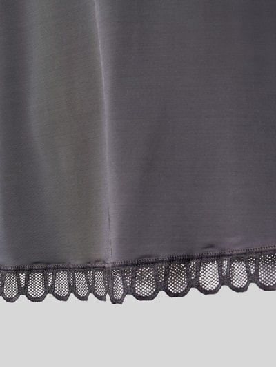 Mey Relaxed fit top van viscosemix, model 'Poetry' Donkergrijs - 2