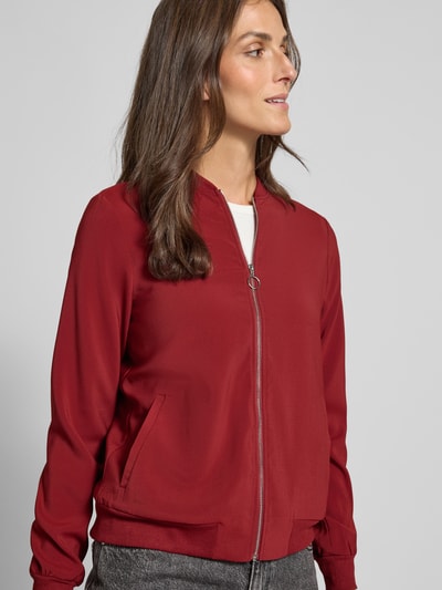 Vero Moda Regular fit blouson met opstaande kraag, model 'COCO' Roestrood - 3