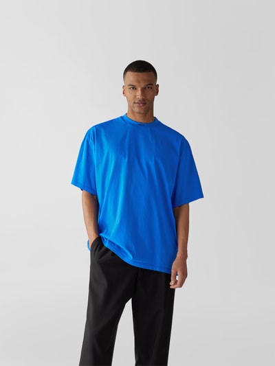 Preach Oversized T-Shirt mit Label-Print Royalblau 4